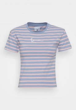 Vendita calda 😍 Karl Kani SMALL SIGNATURE TIGHT STRIPE TEE - T-shirt Con Stampa - Blue, Donna 💯 -Sconto Karl Kani in Italia 52b0e265852e451b955e83c273f051a6