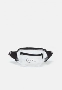 Nuovo di zecca 🎁 Karl Kani SIGNATURE TAPE WAIST BAG - Marsupio - Transperent, Uomo 🎉