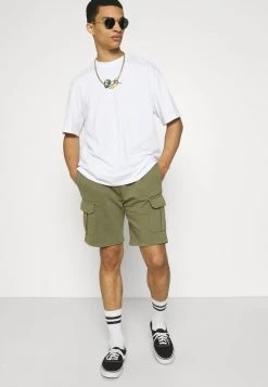 Miglior prezzo 🤩 Karl Kani SMALL SIGNATURE WASHED - Shorts - Green, Uomo 👍 -Sconto Karl Kani in Italia 5353f46443ba42668b2fd2241d07dc42