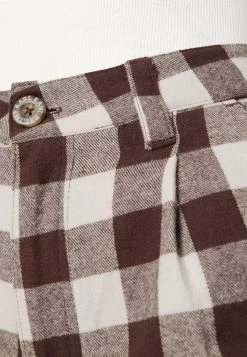 A buon mercato ✔️ Karl Kani RETRO WIDE LEG CHECK PANTS - Pantaloni - Sand, Donna ⭐ -Sconto Karl Kani in Italia 536f941943a740b09efe91cc860e26cc