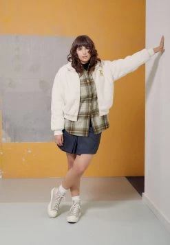 Vendita calda 💯 Karl Kani JACKET - Giacca Invernale - Offwhite, Donna 🌟