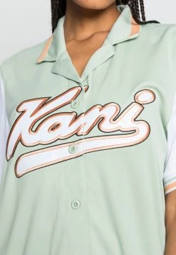 Presa 😍 Karl Kani VARSITY BLOCK ⚾ BASEBALL - T-shirt Con Stampa - Cream, Donna 😉 -Sconto Karl Kani in Italia 54743d9e1be940a79096a831999b0a9e