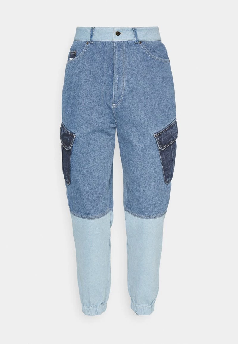 Presa π₯ Karl Kani BLOCK PANTS - π Jeans Tapered Fit - Blue, Uomo π€© 6 Presa π₯ Karl Kani BLOCK PANTS - π Jeans Tapered Fit - Blue, Uomo π€© - immagine 4