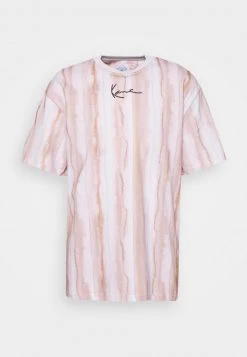 I primi 10 ✨ Karl Kani SMALL SIGNATURE UNISEX - T-shirt Con Stampa - Light Sand 🥰