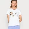 Promo 👏 Karl Kani SIGNATURE FLOWER TEE - T-shirt Con Stampa - White, Donna 🔔 2 Promo 👏 Karl Kani SIGNATURE FLOWER TEE - T-shirt Con Stampa - White, Donna 🔔 -Sconto Karl Kani in Italia 54f3cbbab2da4bb0b03a35d0b42061e2