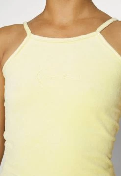 Vendita calda 👏 Karl Kani SMALL SIGNATURE - Top - Yellow, Donna 🌟 -Sconto Karl Kani in Italia 583e5bd9861842038233af7bbd183e06