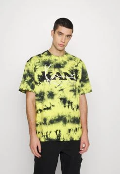 Promo ✨ Karl Kani RETRO TIE DYE TEE UNISEX - T-shirt Con Stampa - Yellow ✨