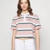 I primi 10 😍 Karl Kani SMALL SIGNATURE STRIPE SHORT TEE - Polo - Rose, Donna 😀 -Sconto Karl Kani in Italia 5b263d93d9094c58b065217fe8baf01b