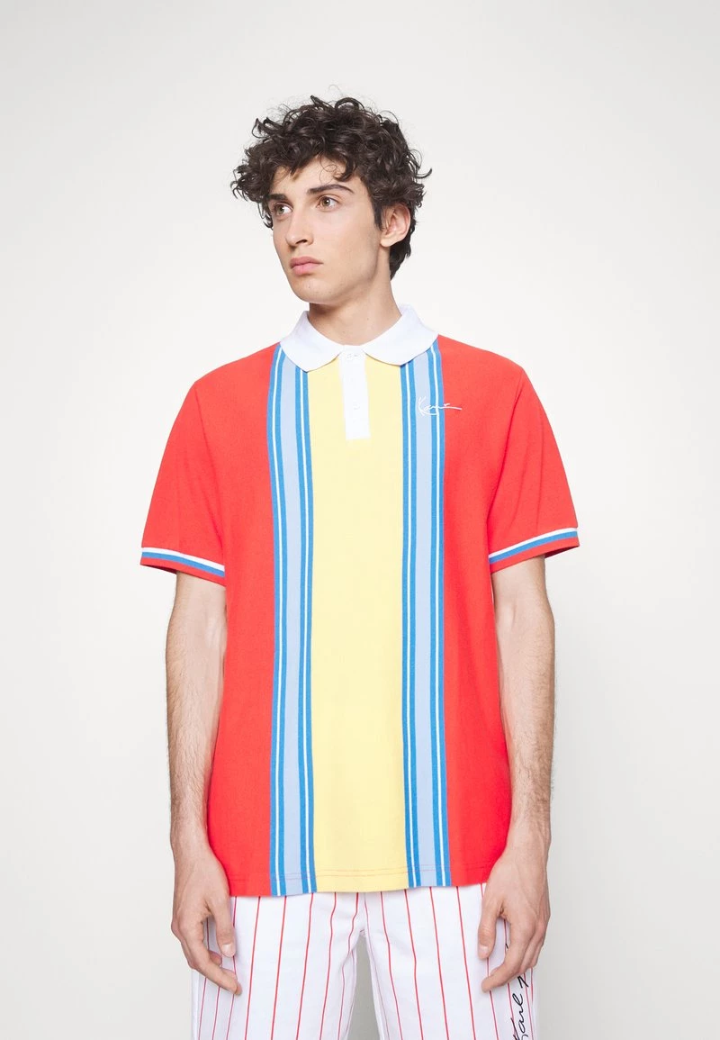 Miglior offerta π Karl Kani CHEST SIGNATURE STRIPE TEE - Polo - Red, Uomo π 6 Miglior offerta π Karl Kani CHEST SIGNATURE STRIPE TEE - Polo - Red, Uomo π - immagine 4