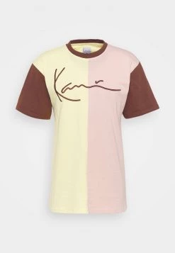 Nuovo 🧨 Karl Kani UNISEX SIGNATURE BLOCK TEE - T-shirt Con Stampa - Light Yellow ❤️ -Sconto Karl Kani in Italia 5d9ef86784564545953469294837bb92