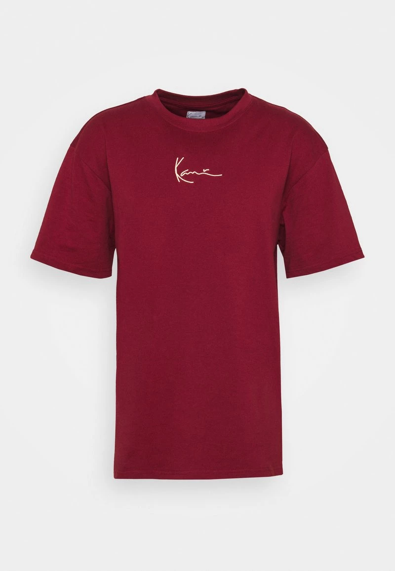 Vendita lampo π Karl Kani SMALL SIGNATURE TEE UNISEX - T-shirt Basic - Dark Red β 7 Vendita lampo π Karl Kani SMALL SIGNATURE TEE UNISEX - T-shirt Basic - Dark Red β - immagine 5