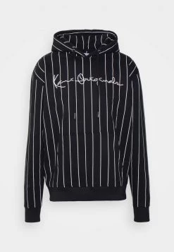 Nuovo di zecca 😀 Karl Kani ORIGINALS PINSTRIPE HOOD UNISEX - Felpa Con Cappuccio - Black 🤩 -Sconto Karl Kani in Italia 6433ac86a32440e7ae6ddca1b2722504