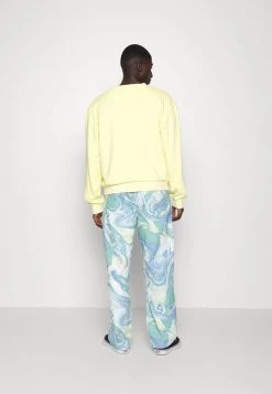 Vendita all'ingrosso 😉 Karl Kani SMALL SIGNATURE WASHED CREW UNISEX - Felpa - Light Yellow 🥰 -Sconto Karl Kani in Italia 6969ec3f219e4386b8da428892588645