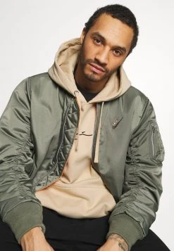 Presa ✨ Karl Kani UNISEX SMALL SIGNATURE HOODY - Felpa Con Cappuccio - Sand 🎁 -Sconto Karl Kani in Italia 6b03d32d46f9411086ecf085e40d11fd