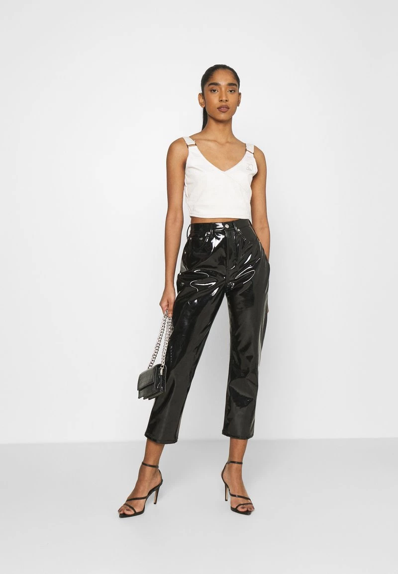 Presa π Karl Kani CROP - Top - Off White, Donna π 4 Presa π Karl Kani CROP - Top - Off White, Donna π - immagine 2