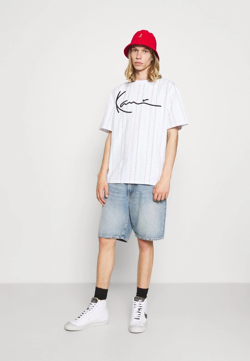 Nuovo di zecca π Karl Kani UNISEX SIGNATURE LOGO TEE - T-shirt Con Stampa - White π 4 Nuovo di zecca π Karl Kani UNISEX SIGNATURE LOGO TEE - T-shirt Con Stampa - White π - immagine 2