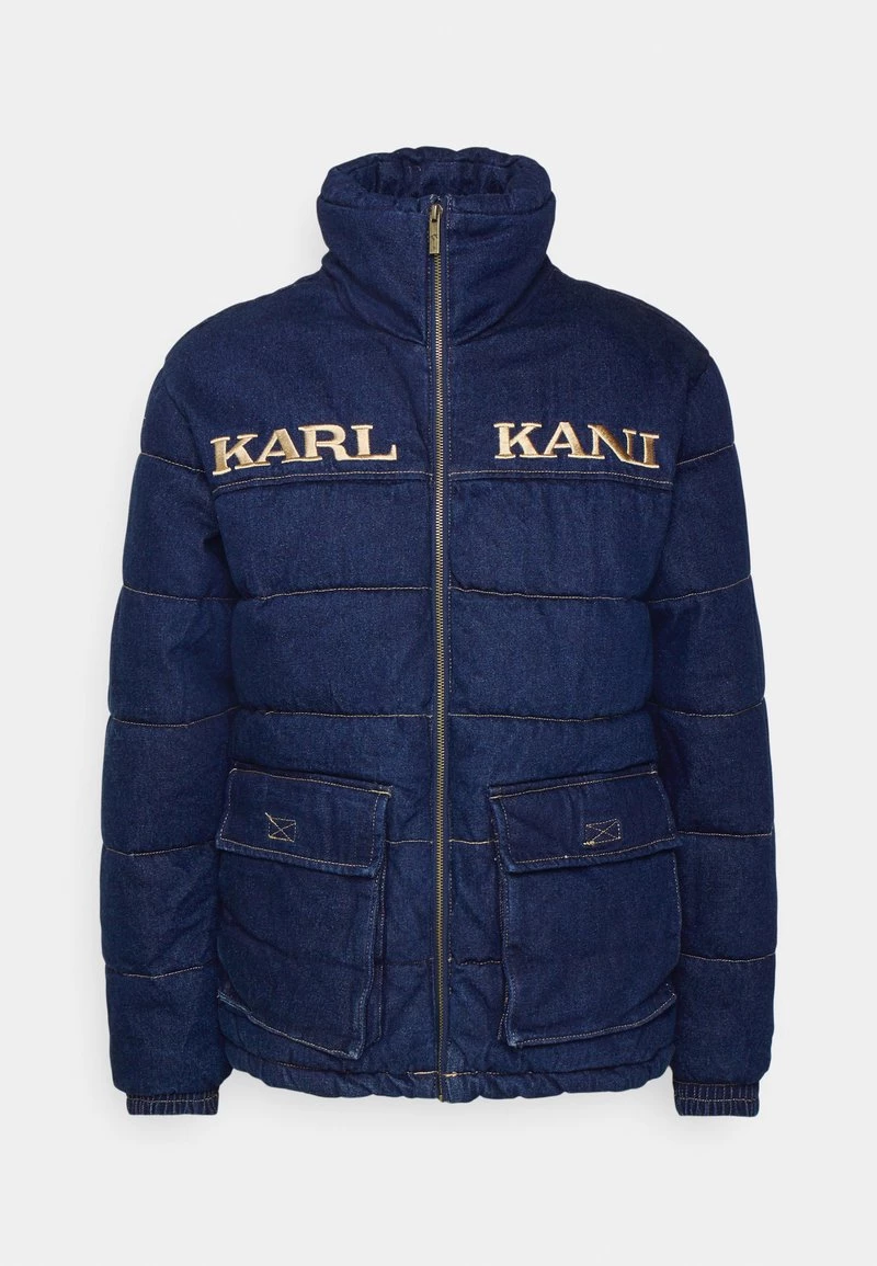 Miglior prezzo π Karl Kani UNISEX RETRO RINSED BLOCK PUFFER - Giacca Invernale - Blue π 6 Miglior prezzo π Karl Kani UNISEX RETRO RINSED BLOCK PUFFER - Giacca Invernale - Blue π - immagine 4