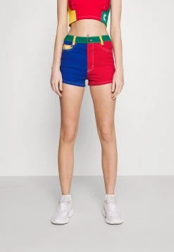 Offerte π Karl Kani BLOCK - Shorts Di π Jeans - Multicolor, Donna π