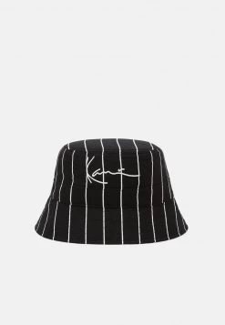 Acquistare β¨ Karl Kani SIGNATURE PINSTRIPE BUCKET HAT UNISEX - Cappello - Black π