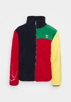 I primi 10 🛒 Karl Kani SIGNATURE BLOCK TEDDY JACKET UNISEX - Giacca In Pile - Navy 😍 -Sconto Karl Kani in Italia 74ca261b28e34a8186b26916cc26499a