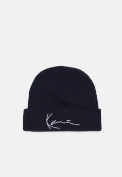Bilancio β Karl Kani SIGNATURE FISHERMAN BEANIE UNISEX - Berretto - Navy βοΈ