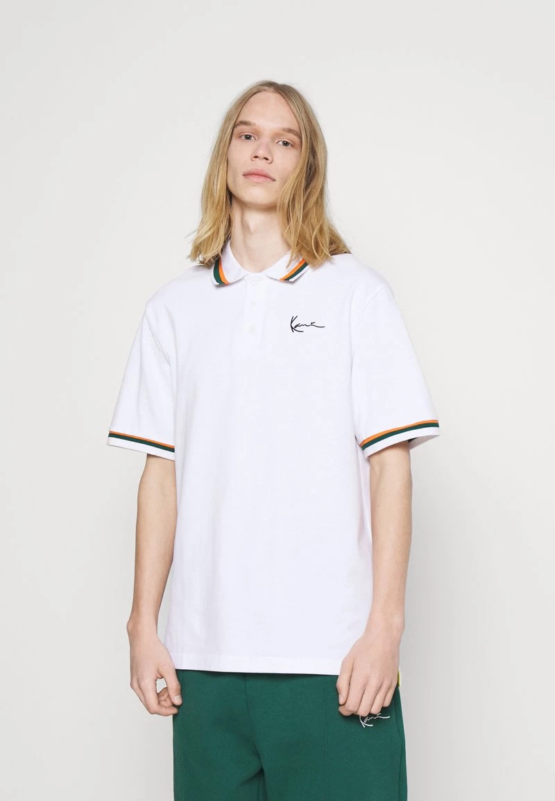 A buon mercato π Karl Kani SMALL SIGNATURE TEE - Polo - White, Uomo 𧨠3 A buon mercato π Karl Kani SMALL SIGNATURE TEE - Polo - White, Uomo π§¨