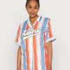 Sconto 🤩 Karl Kani VARSITY STRIPE ⚾ BASEBALL - Camicetta - Multicolor, Donna 💯 -Sconto Karl Kani in Italia 78e0d728b5ee4d2aa45574d3e46e4814