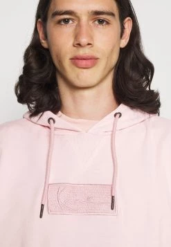 Buono 😍 Karl Kani UNISEX SMALL SIGNATURE BOX WASHED HOODIE - Felpa - Rose 😉 -Sconto Karl Kani in Italia 7b6428ff92614377b02252cbac8ee1ab
