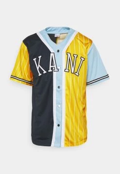 Buono ✔️ Karl Kani COLLEGE BLOCK PINSTRIPE ⚾ BASEBALL - T-shirt Con Stampa - Yellow, Uomo 😀 12 Buono ✔️ Karl Kani COLLEGE BLOCK PINSTRIPE ⚾ BASEBALL - T-shirt Con Stampa - Yellow, Uomo 😀 -Sconto Karl Kani in Italia 7cdeb142eb59493e9fcf2f80fffd26a7