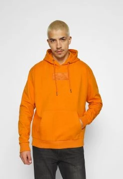 Sconto π Karl Kani SMALL SIGNATURE BOX HOODIE UNISEX - Felpa - Orange π