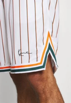 Vendita calda 😉 Karl Kani SMALL SIGNATURE PINSTRIPE - Shorts - White, Uomo ⌛ -Sconto Karl Kani in Italia 8109440e2685463485ec0021f319eba9
