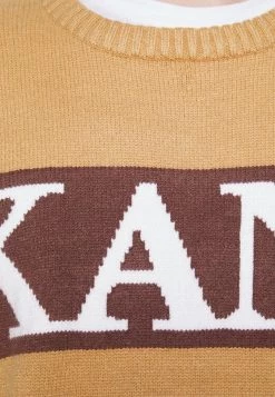 Vendita lampo 🎁 Karl Kani RETRO BLOCK KNIT CREW UNISEX - Felpa - Sand 🔔 -Sconto Karl Kani in Italia 83bf64bd042a44248491fbf949fe7bda