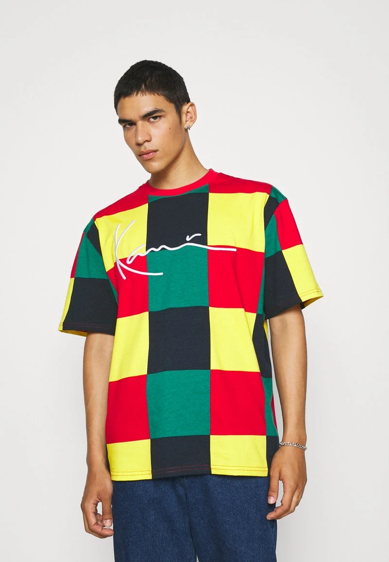Nuovo di zecca π Karl Kani SIGNATURE BLOCK TEE UNISEX - T-shirt Con Stampa - Red π 3 Nuovo di zecca π Karl Kani SIGNATURE BLOCK TEE UNISEX - T-shirt Con Stampa - Red π