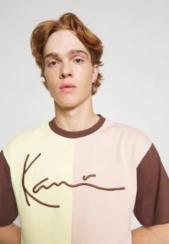 Nuovo 🧨 Karl Kani UNISEX SIGNATURE BLOCK TEE - T-shirt Con Stampa - Light Yellow ❤️ -Sconto Karl Kani in Italia 85bd52d566ff4dc8844d6d4988be50d0
