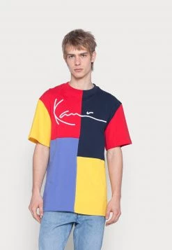 Vendita all'ingrosso π₯ Karl Kani SIGNATURE BLOCK TEE - T-shirt Con Stampa - Navy, Unisex π