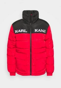 Il più economico 😉 Karl Kani RETRO BLOCK PUFFER JACKET UNISEX - Giacca Invernale - Black/red 🔔 -Sconto Karl Kani in Italia 88a715e355dd4cbeb12b76563b56ee64