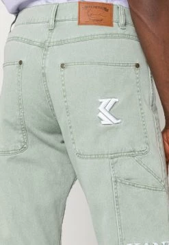 Buono π Karl Kani PANTS UNISEX - π Jeans Tapered Fit - Dark Mint π 11 Buono π Karl Kani PANTS UNISEX - π Jeans Tapered Fit - Dark Mint π -Sconto Karl Kani in Italia 8bda097cd58c4c948c3beb776a85b609