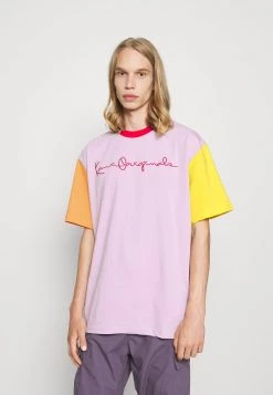 Miglior offerta 🧨 Karl Kani UNISEX ORIGINALS BLOCK TEE - T-shirt Con Stampa - Lilac 🤩