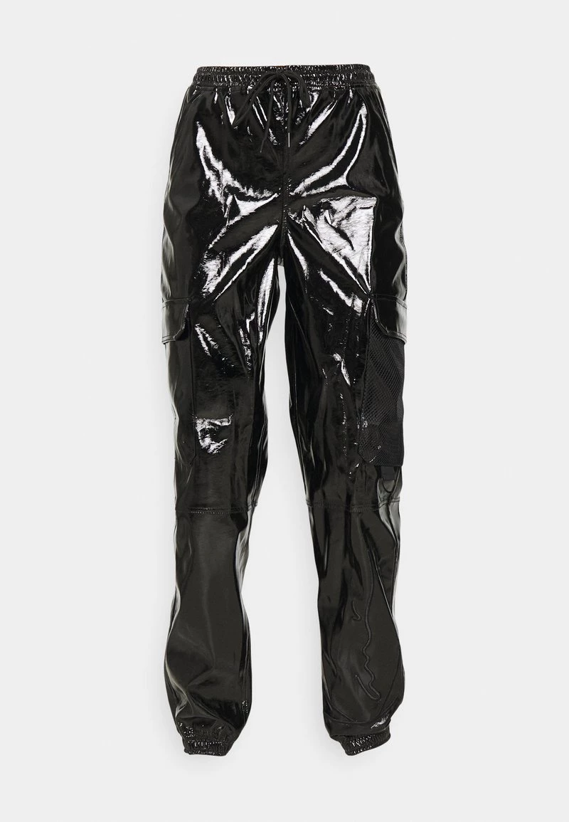 Nuovo βοΈ Karl Kani SIGNATURE GLOSSY PANTS - Pantaloni - Black, Donna π₯° 8 Nuovo βοΈ Karl Kani SIGNATURE GLOSSY PANTS - Pantaloni - Black, Donna π₯° - immagine 6