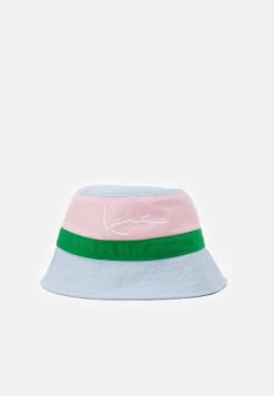 Migliore vendita π₯° Karl Kani SIGNATURE BLOCK BUCKET HAT UNISEX - Cappello - Green π