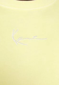 Vendita all'ingrosso 😉 Karl Kani SMALL SIGNATURE WASHED CREW UNISEX - Felpa - Light Yellow 🥰 -Sconto Karl Kani in Italia 8f6625d500bc46fd918b346251284e4b