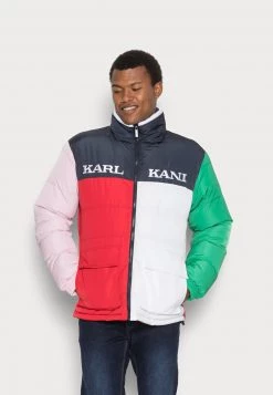 Sconto ⭐ Karl Kani UNISEX RETRO BLOCK PUFFER JACKET MULTICOLOR - Giacca Invernale - Multicolor ⭐