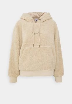 Buono 👏 Karl Kani SIGNATURE TEDDY HOODIE - Felpa Con Cappuccio - Light Sand, Donna 😉 -Sconto Karl Kani in Italia 974f97bf9e7f4d1a8886a49daa11c803