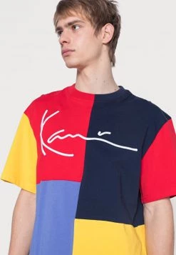 Vendita all'ingrosso 🔥 Karl Kani SIGNATURE BLOCK TEE - T-shirt Con Stampa - Navy, Unisex 👍 -Sconto Karl Kani in Italia 97825bf5c2cd44d480fb2ad3ef6eaa09
