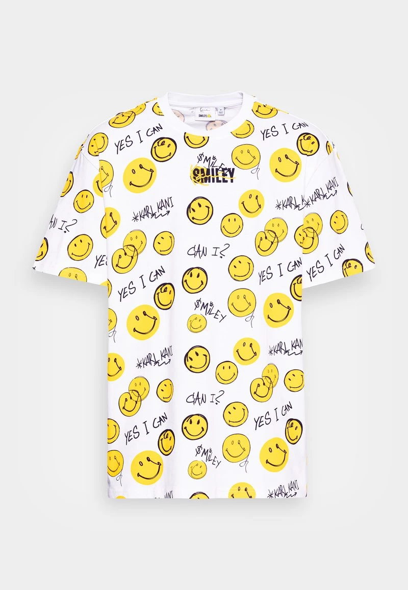Il piรน economico ๐ KARL KANI X SMILEY® SMALL SIGNATURE TEE UNISEX - T-shirt Con Stampa - White ๐ 6 Il piรน economico ๐ KARL KANI X SMILEY® SMALL SIGNATURE TEE UNISEX - T-shirt Con Stampa - White ๐ - immagine 4