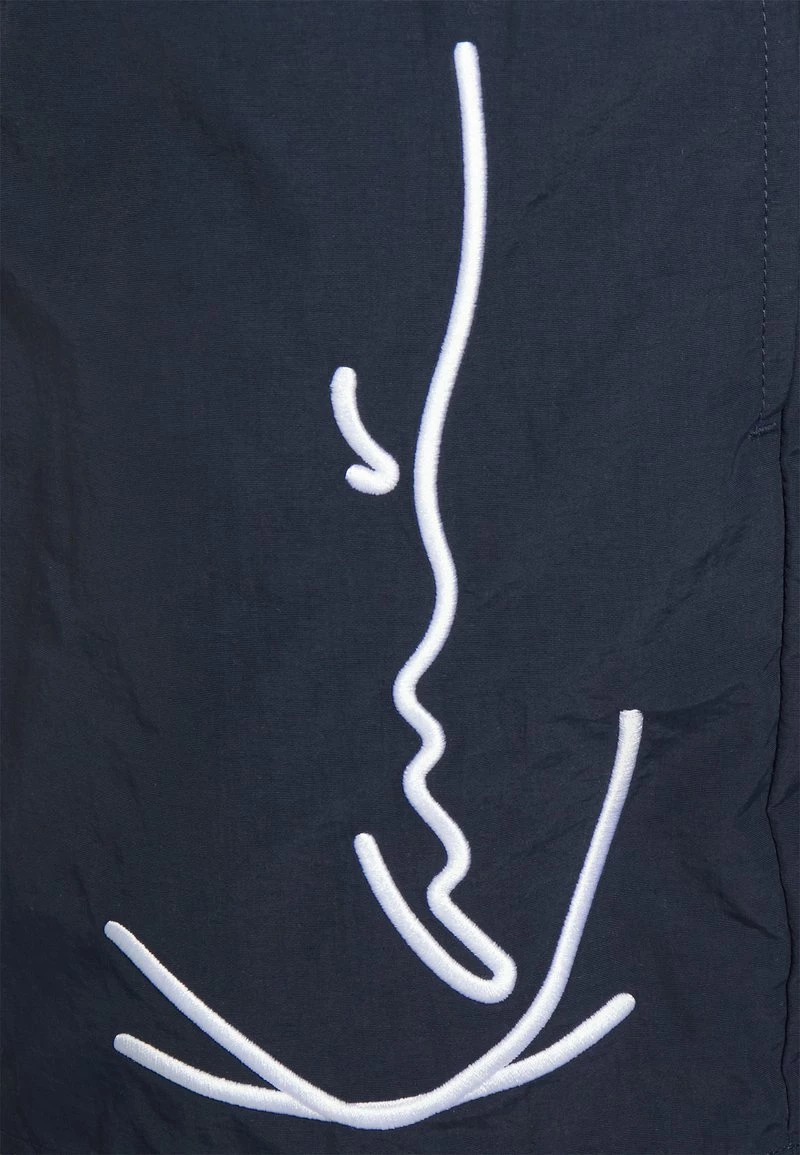 Presa ⭐ Karl Kani SIGNATURE - Shorts Da Mare - Navy Blue, Uomo 🥰 5 Presa ⭐ Karl Kani SIGNATURE - Shorts Da Mare - Navy Blue, Uomo 🥰 - immagine 3