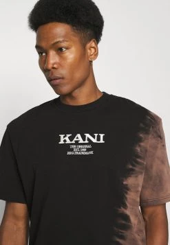Promo ⭐ Karl Kani RETRO BLEACHED TEE UNISEX - T-shirt Con Stampa - Black 🔔 -Sconto Karl Kani in Italia 9b2b4f2d9cd44681b88d1a8a945d0d6e