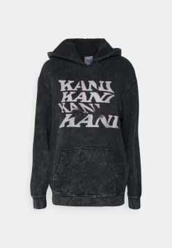 Miglior prezzo ✨ Karl Kani BLURRY RETRO LOGO HEAVY WASHED HOODIE - Felpa - Anthracite, Donna ❤️ -Sconto Karl Kani in Italia a03d917721da4137a53a0ffe2d8ff693