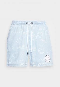 Miglior prezzo ⭐ KARL KANI X SMILEY® SIGNATURE RESORT - Shorts - Bleached Blue, Uomo 😉 -Sconto Karl Kani in Italia a13bac800177493cb97e699a26214c9c