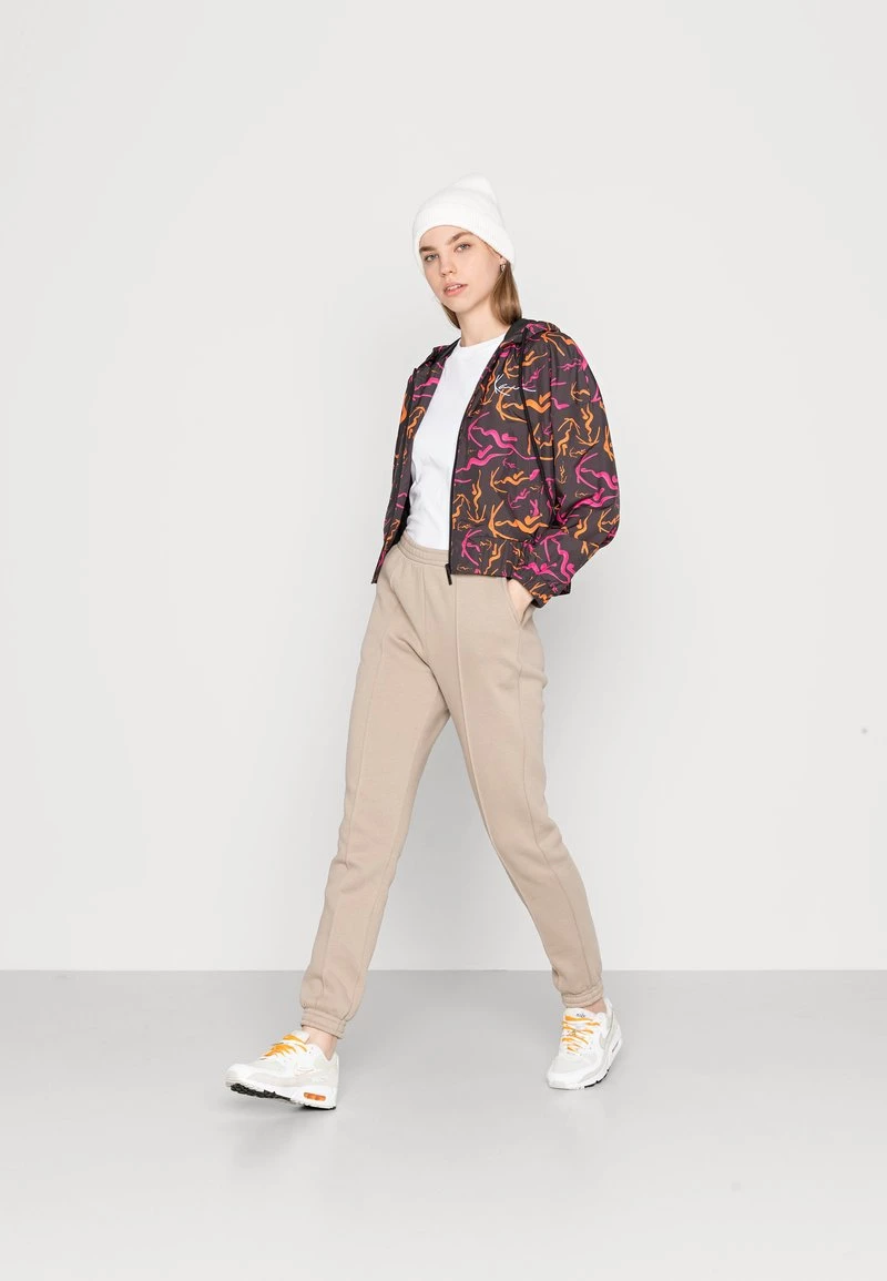 Promo π Karl Kani SIGNATURE HOODED TRACKJACKET - Giacca Leggera - Taupe, Donna β 4 Promo π Karl Kani SIGNATURE HOODED TRACKJACKET - Giacca Leggera - Taupe, Donna β - immagine 2